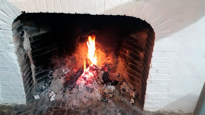 Chimenea del Bar Escalera en Bollullos