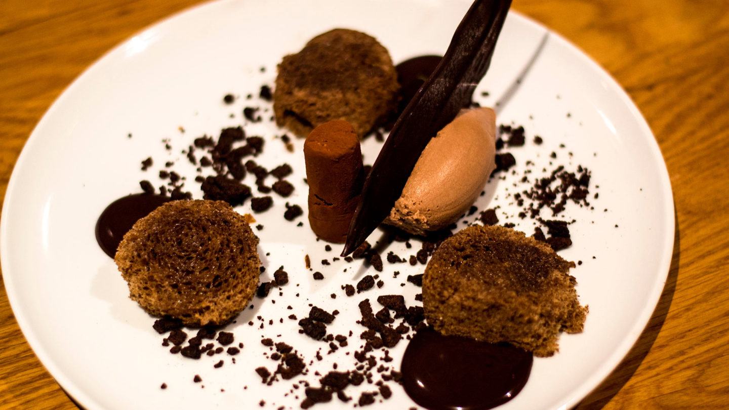 Texturas de chocolate de Tradevo