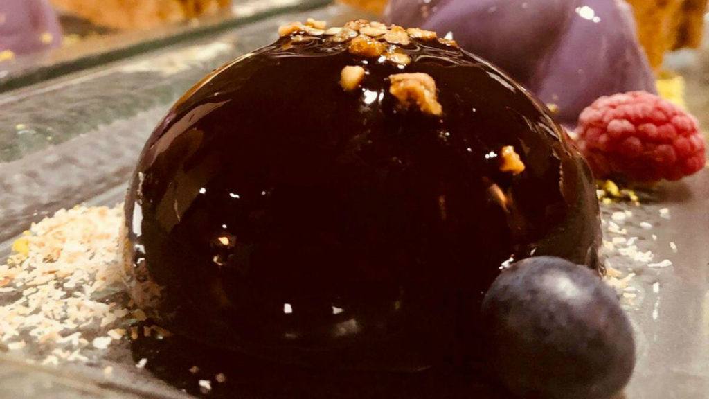 postre-ganache-aderezo. 