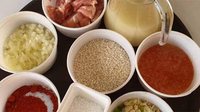 Receta de arroz seco con pollo de Ivantxu