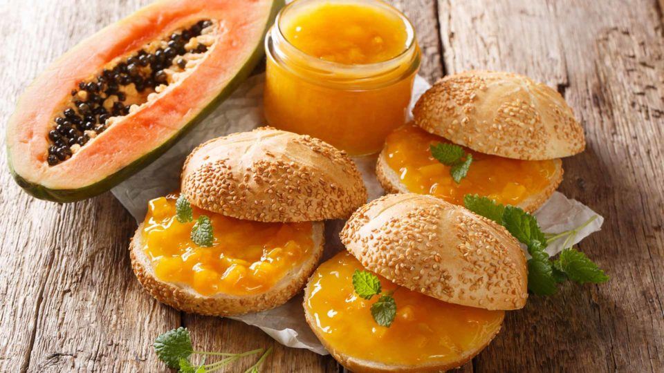 Mermelada de papaya