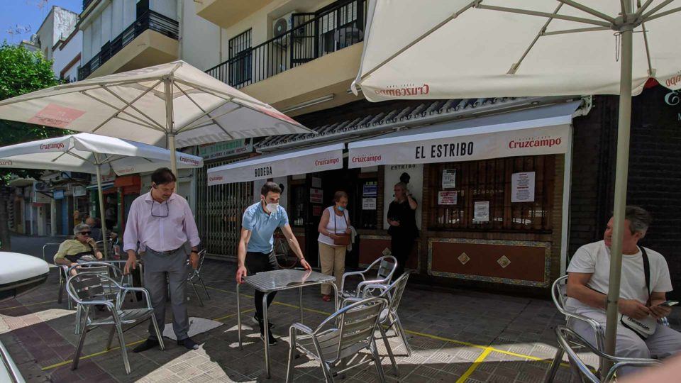 Terraza de El Estribo