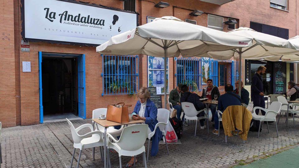 Terraza de La Andaluza