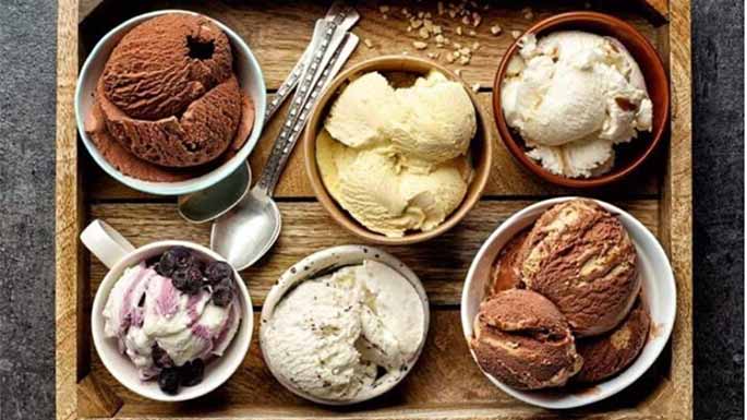 Selección de helados de Freskura