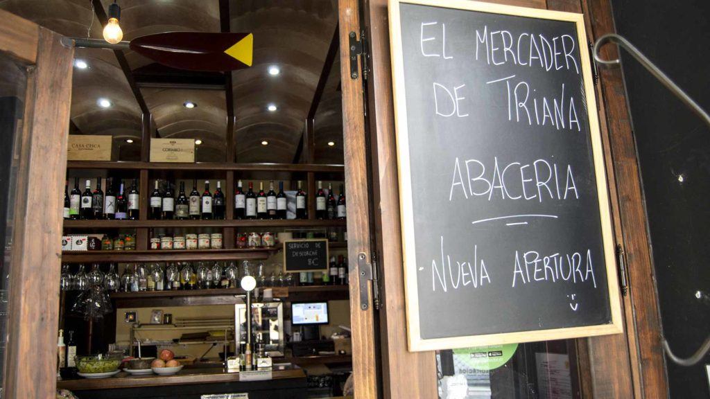 El Mercader de Triana en Sevilla. El Mercader de Triana en Sevilla