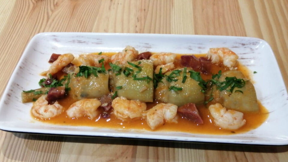 alcachofas marineras