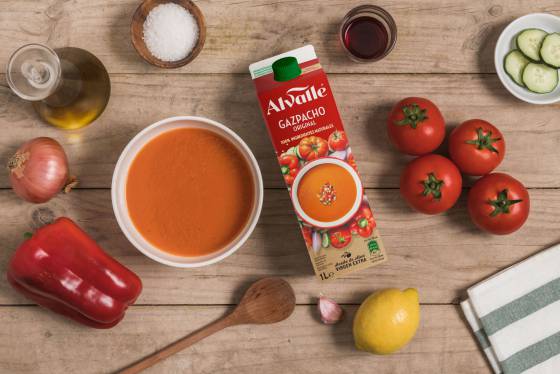 Receta de gazpacho andaluz