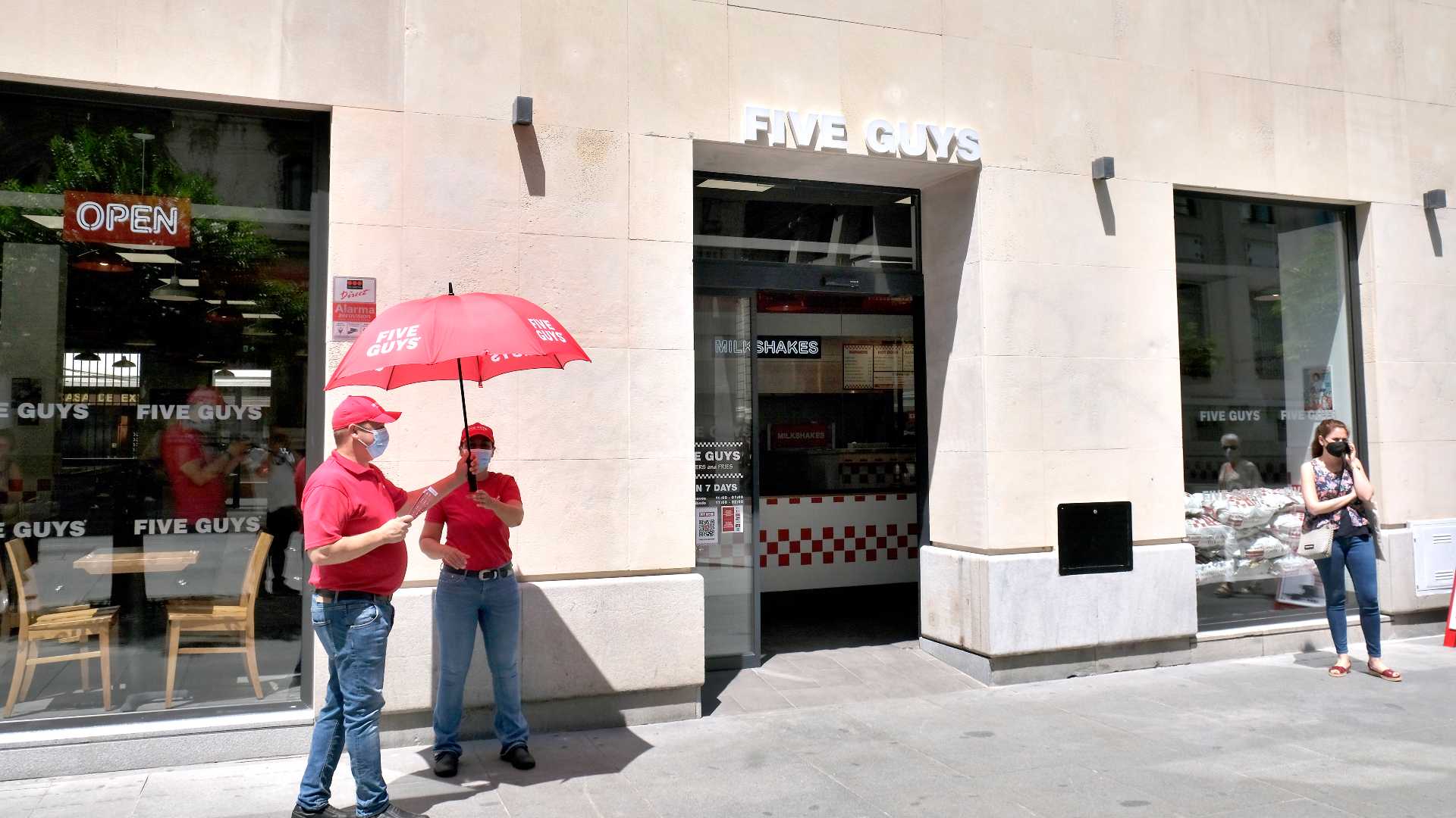 Abre Five Guys en la avenida de la Constitución de Sevilla