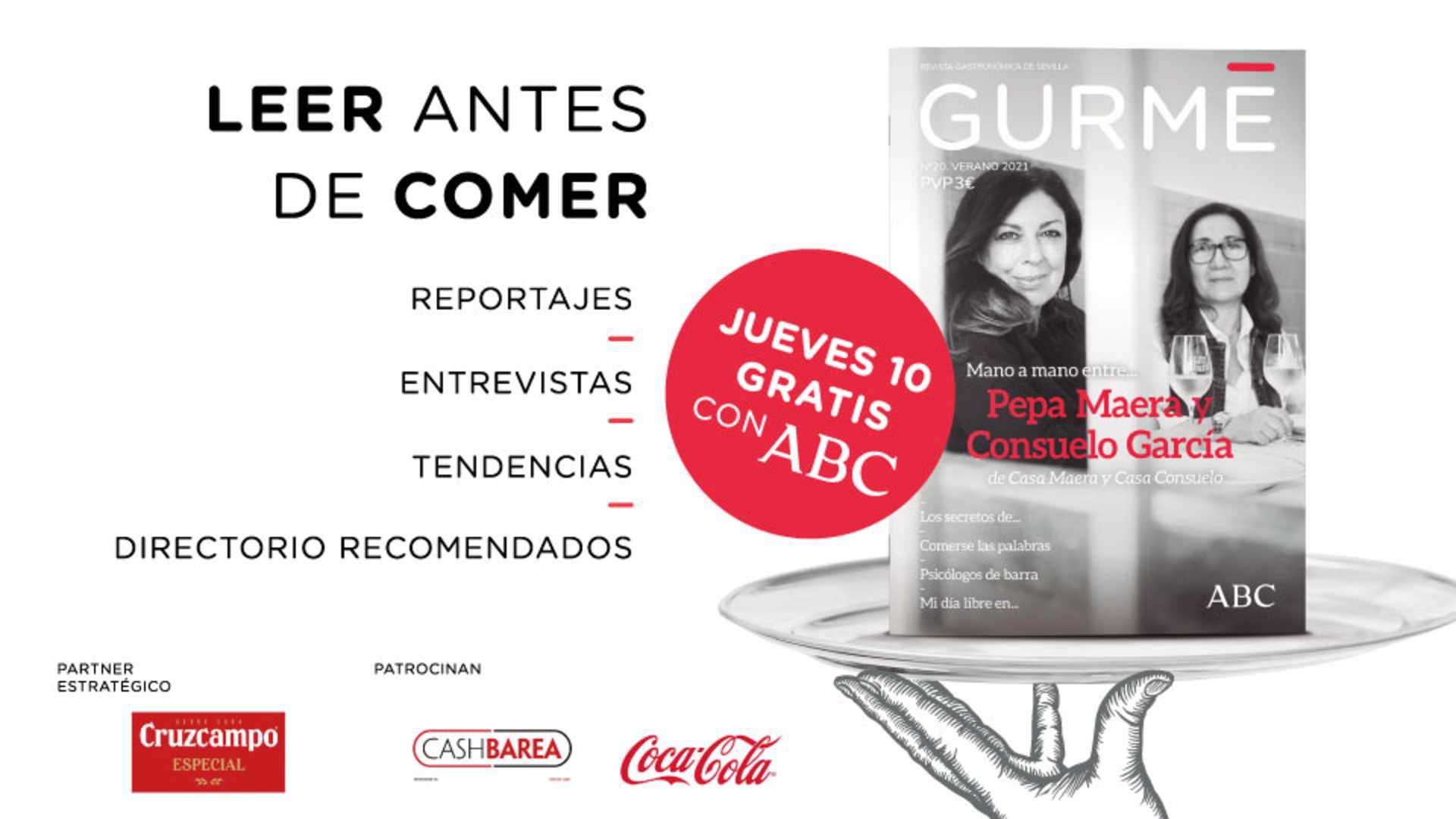 La revista GURMÉ vuelve este jueves a los kioscos