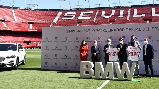 BMW San Pablo Motor y el Sevilla FC renuevan su apuesta por la movilidad sostenible
