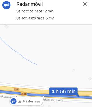 Cómo activar en Google Maps los avisos de radares móviles y fijos