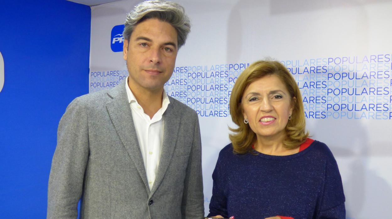 Andrés Lorite y María Jesús Botella