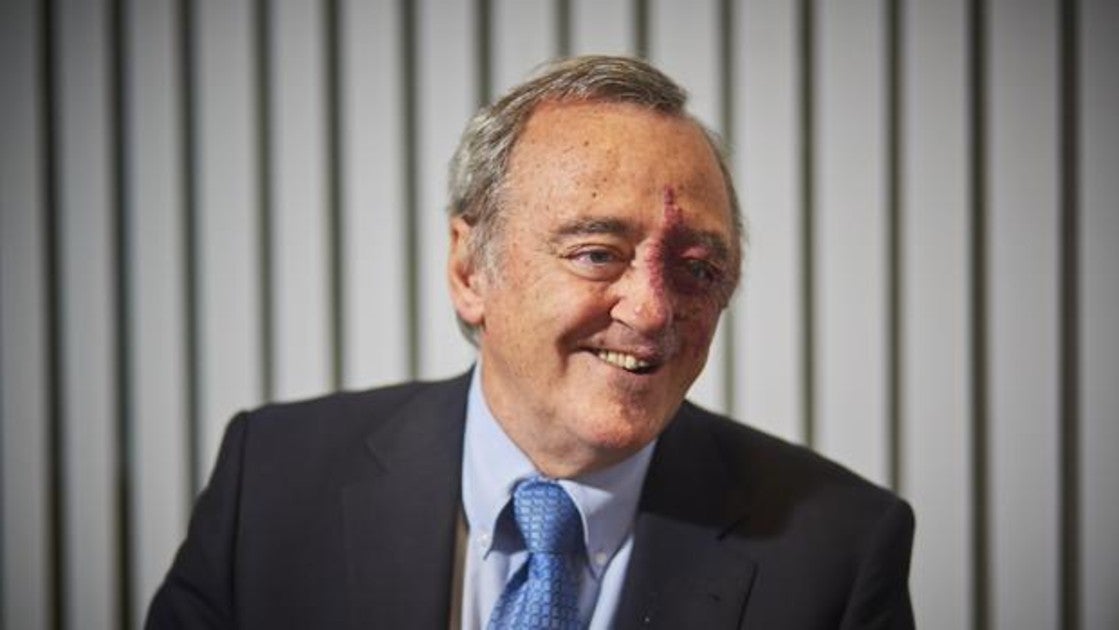 El científico Mariano Barbacid, en una entrevista con ABC