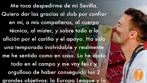 Reguilón: «Me voy enamorado del Sevilla FC y de la ciudad»