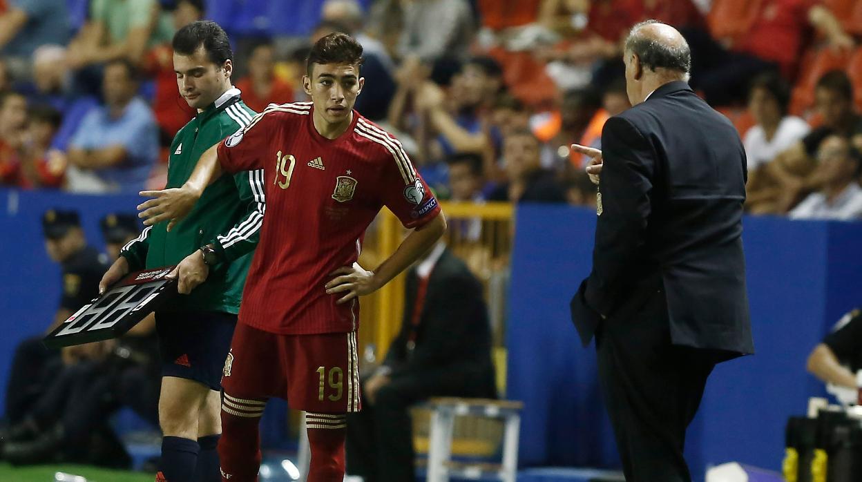 Munir, el día que debutó con España