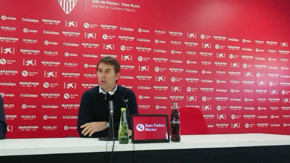 En directo, la rueda de prensa de Julen Lopetegui Sevilla FC - Eibar