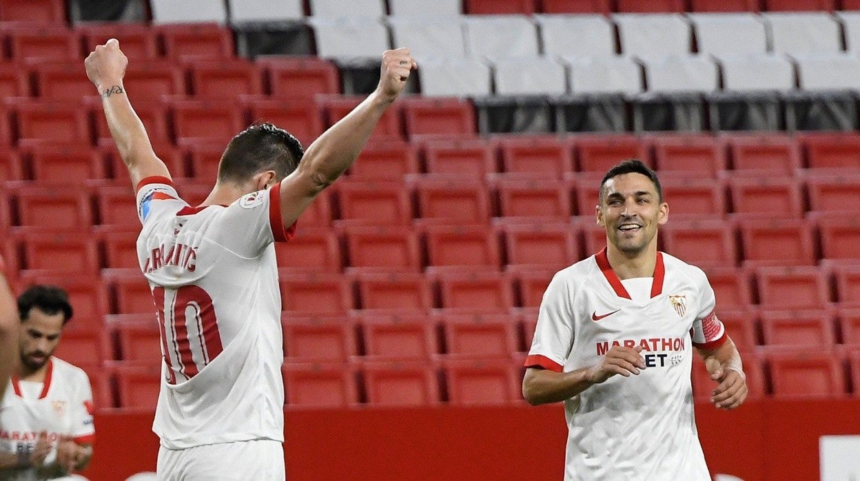 Gol de Rakitic (3-0) en el Sevilla - Valencia