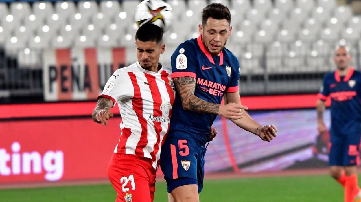 Gol de Ocampos en el Almería - Sevilla (0-1), en vídeo