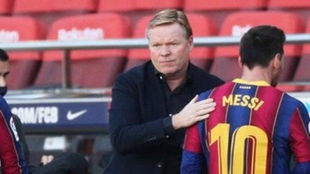 Koeman mima a Messi antes de medirse al Sevilla