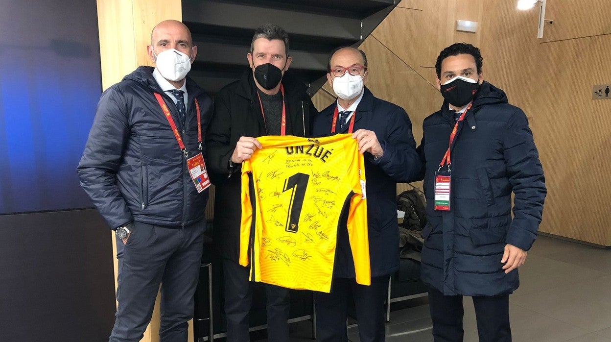 El bonito detalle del Sevilla FC con Unzué