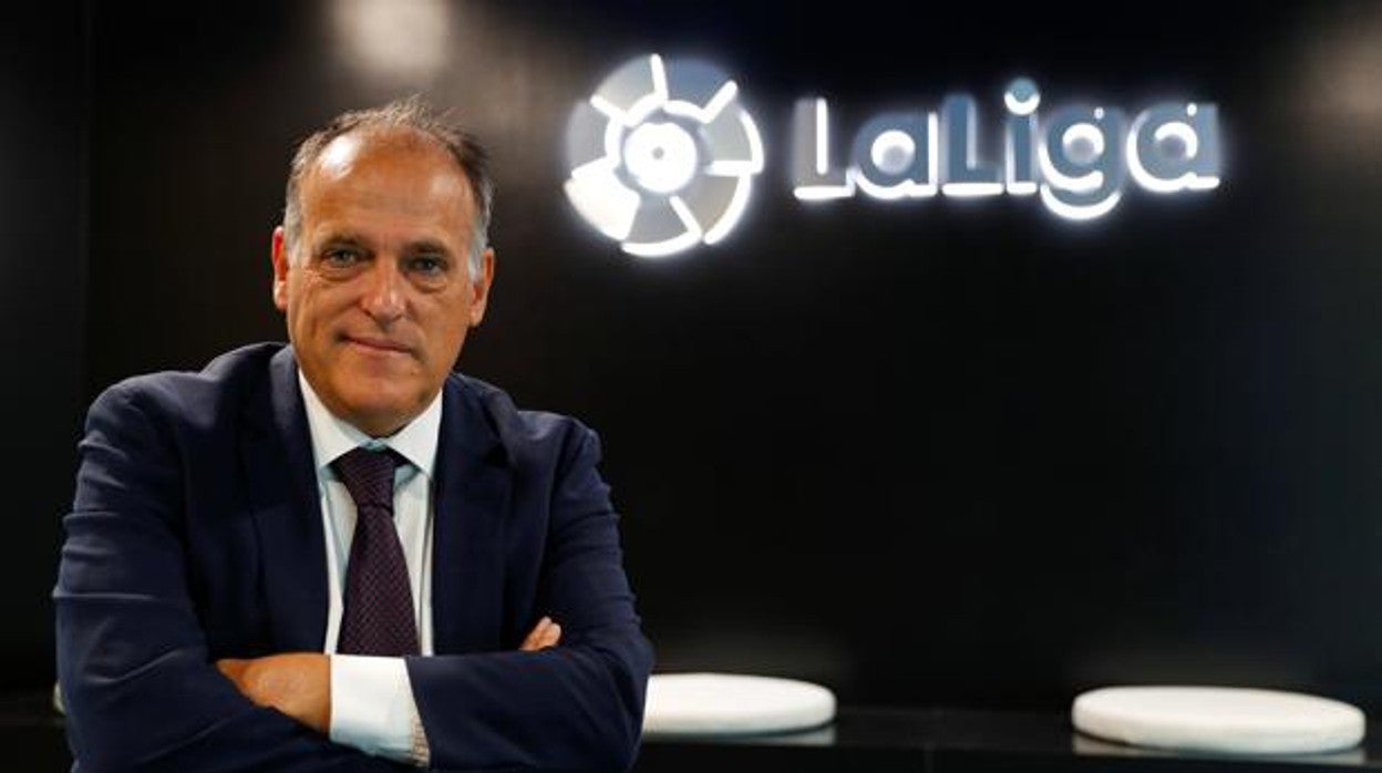 Javier Tebas, presidente de LaLiga