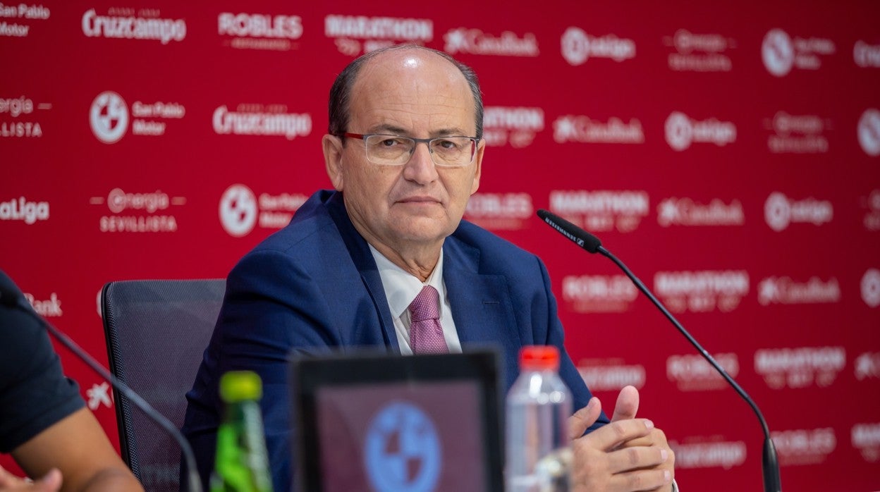 José Castro, en una rueda de prensa