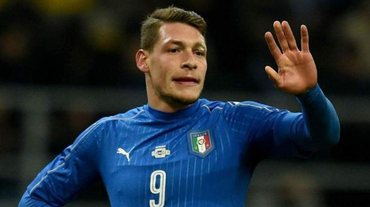 Belotti, delantero de la selección italiana