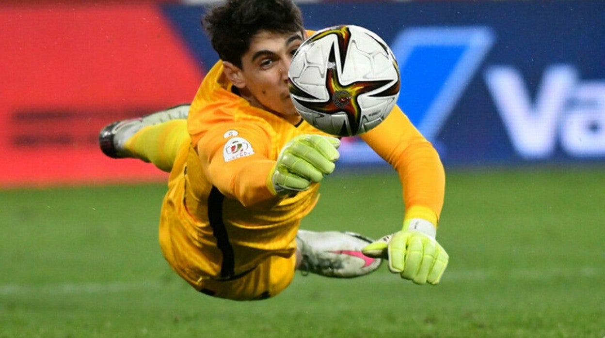 Bono, en un partido de la temporada pasada