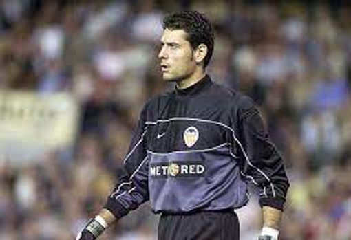 Andrés Palop durante su etapa en el Valencia CF