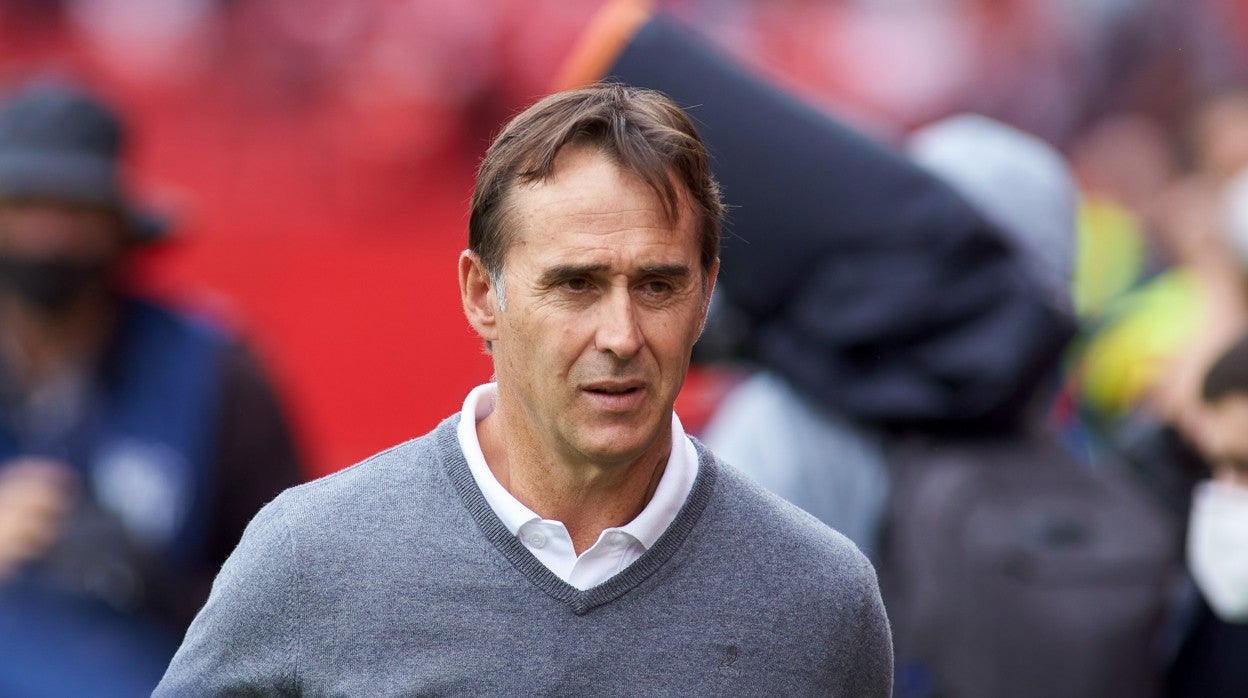 Julen Lopetegui, en la previa del Sevilla - Osasuna