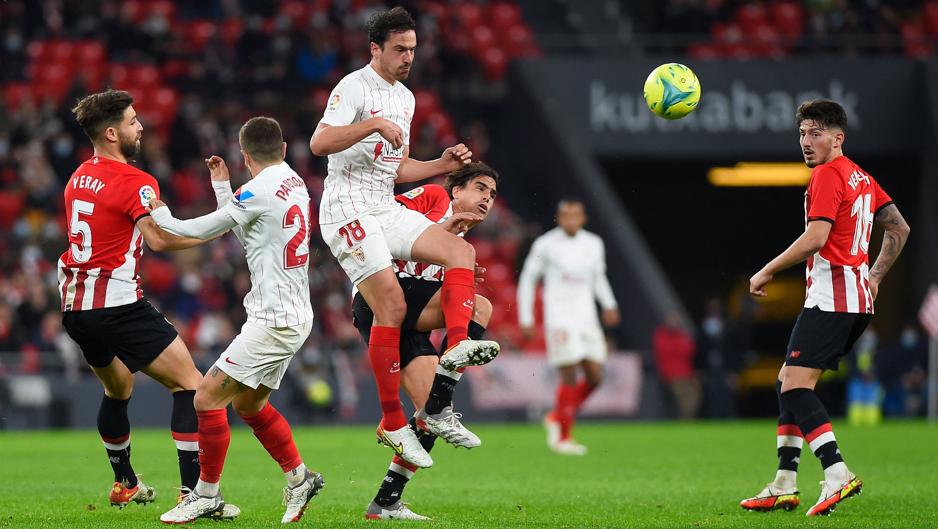 Athletic - Sevilla: resumen, resultado y gol (0-1)