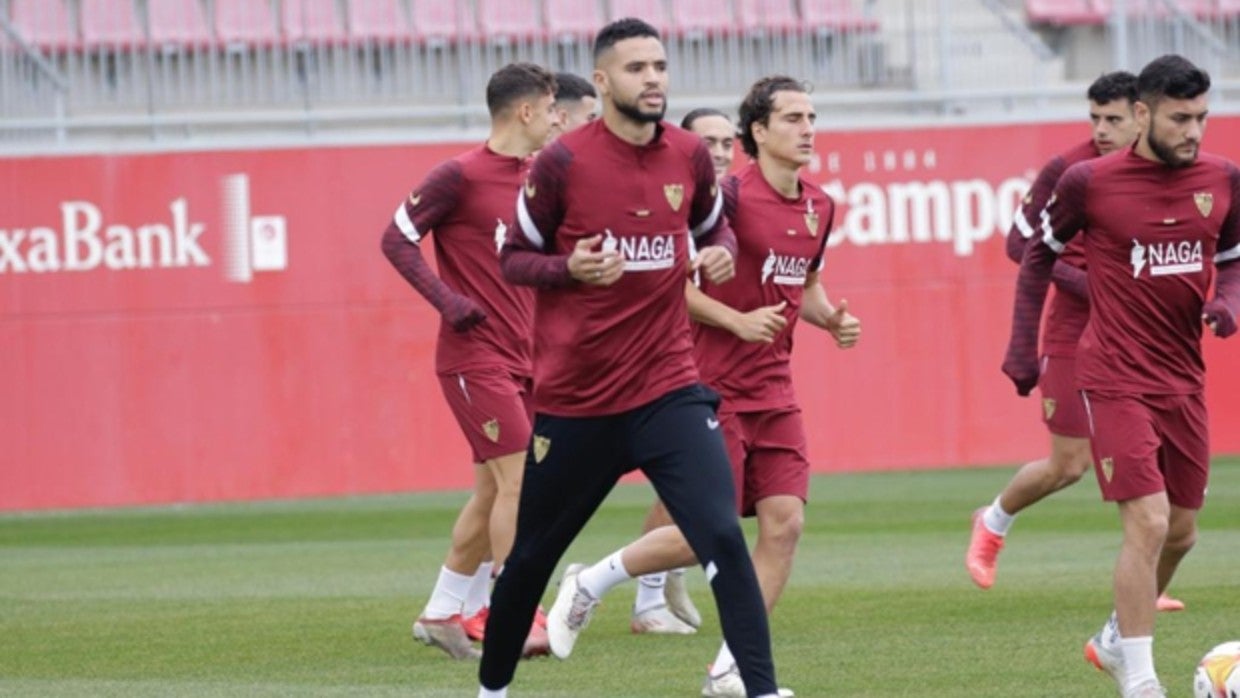 En-Nesyri se ejercita como uno más este lunes