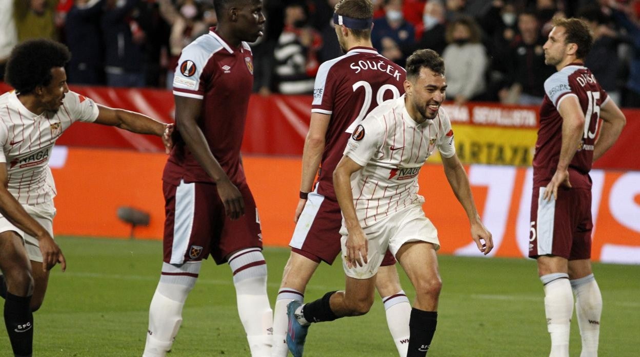 Lance del Sevilla - West Ham