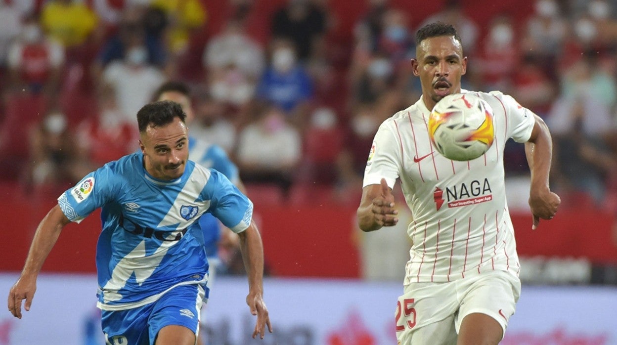 Fernando, en el duelo ante el Rayo