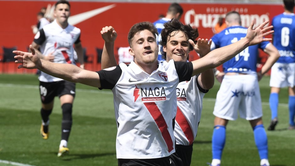 Sevilla Atlético - San Fernando: El filial saca la papeleta de la fe y pide sitio (4-1)