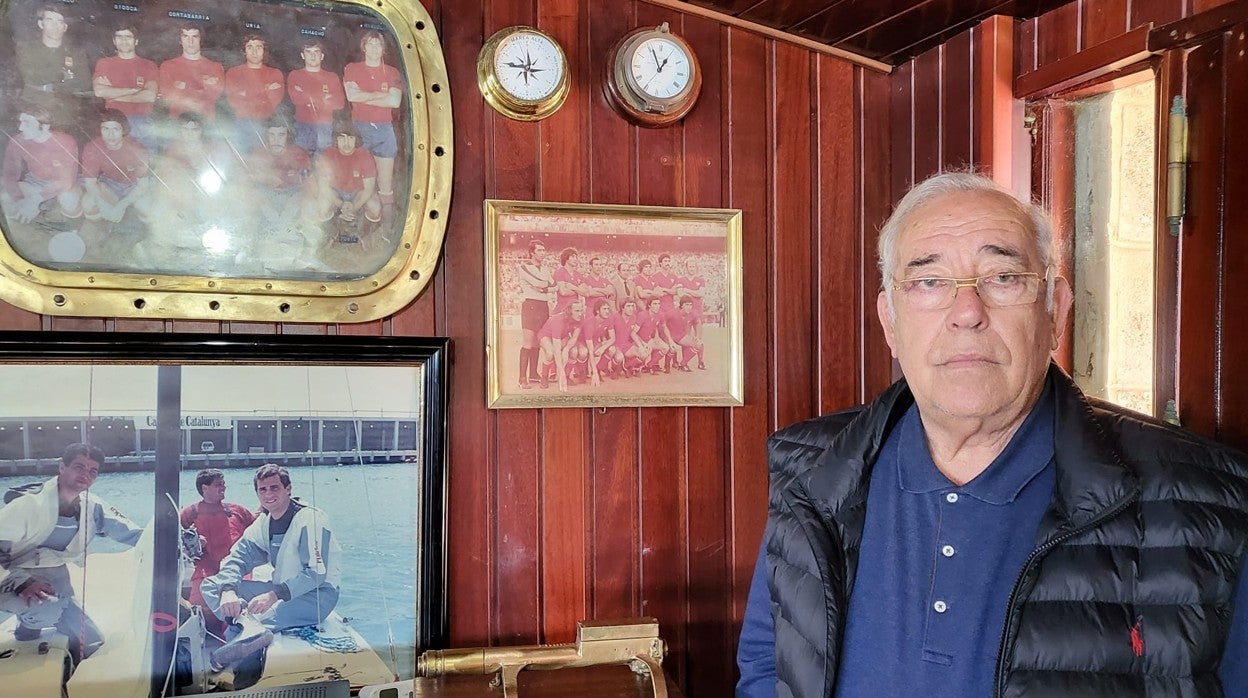 Superpaco, en su restaurante, Timón de Roche, departió con ABC Sevilla sobre el meta marroquí