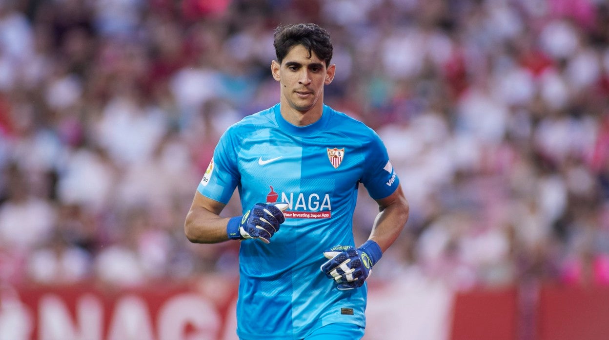 Yassine Bono, durante el Sevilla FC - RCD Mallorca