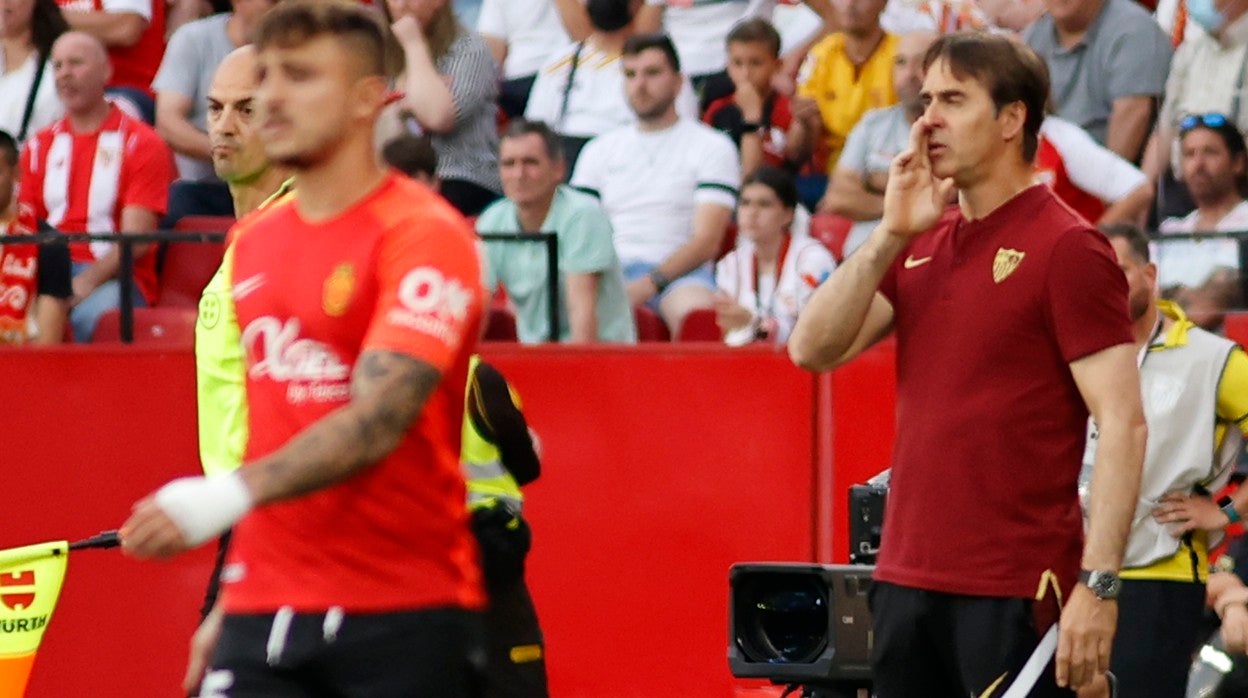 Lopetegui, en el duelo ante el Mallorca