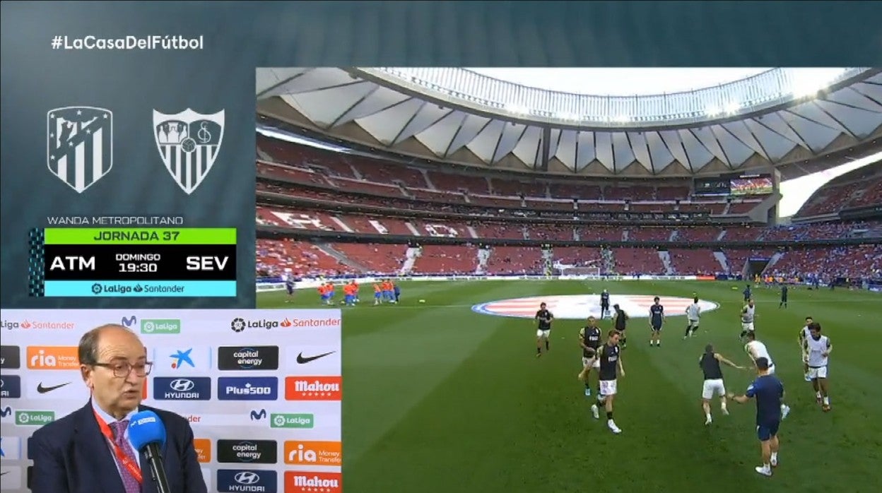 Castro y el futuro de Lopetegui: «No vamos a hablar con ningún entrenador o jugador hasta que acabe LaLiga»