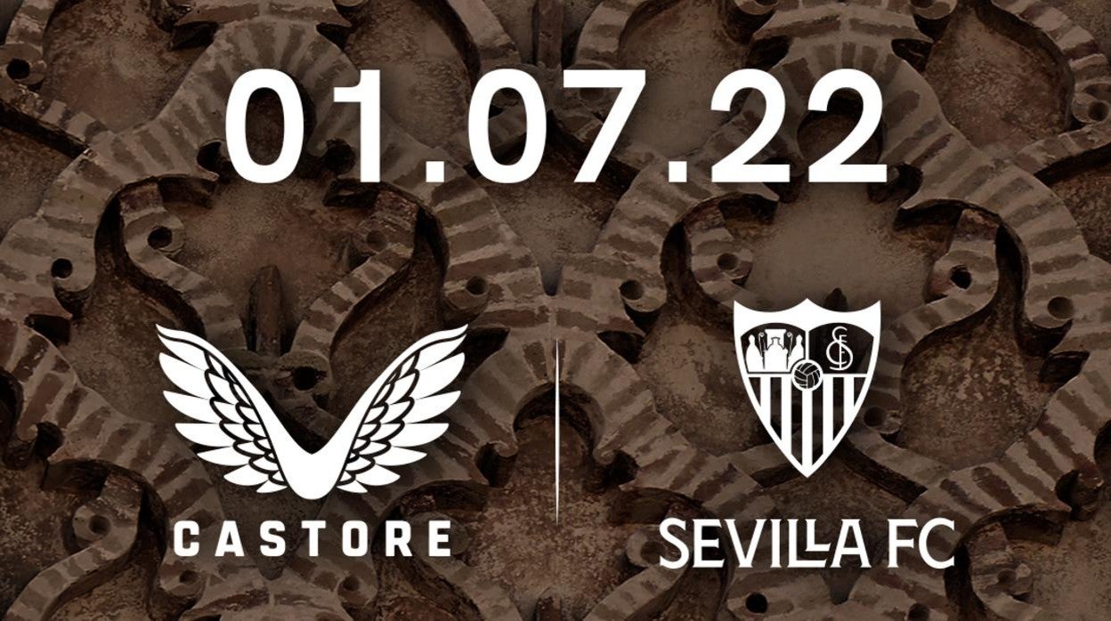 El Sevilla da pistas sobre la nueva equipación diseñada por Castore