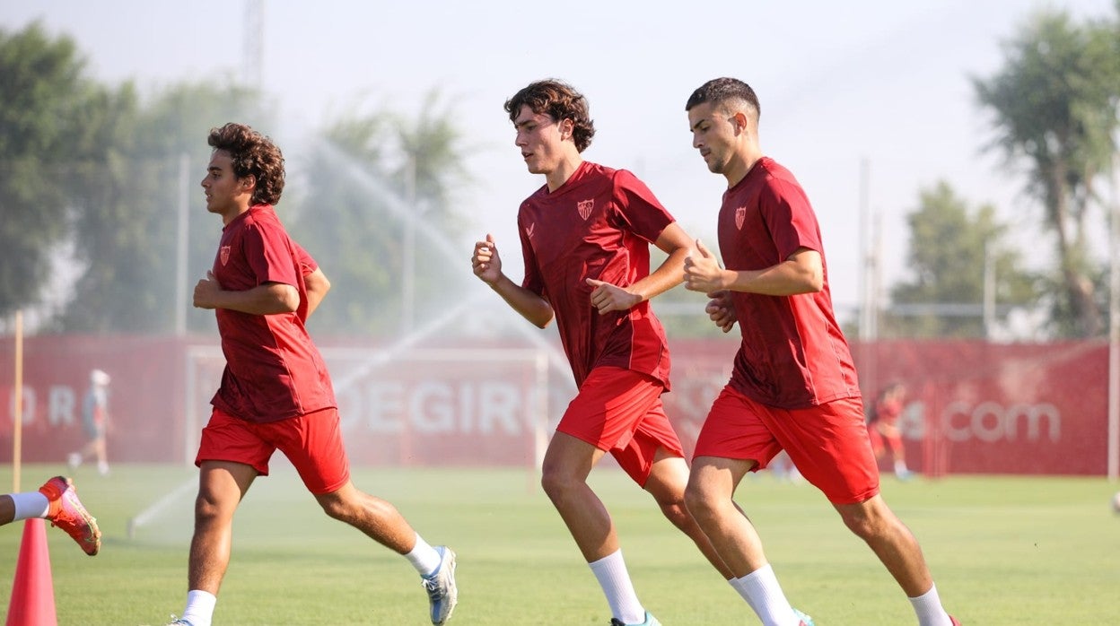 El Sevilla Atlético trabaja de cara a la pretemporada