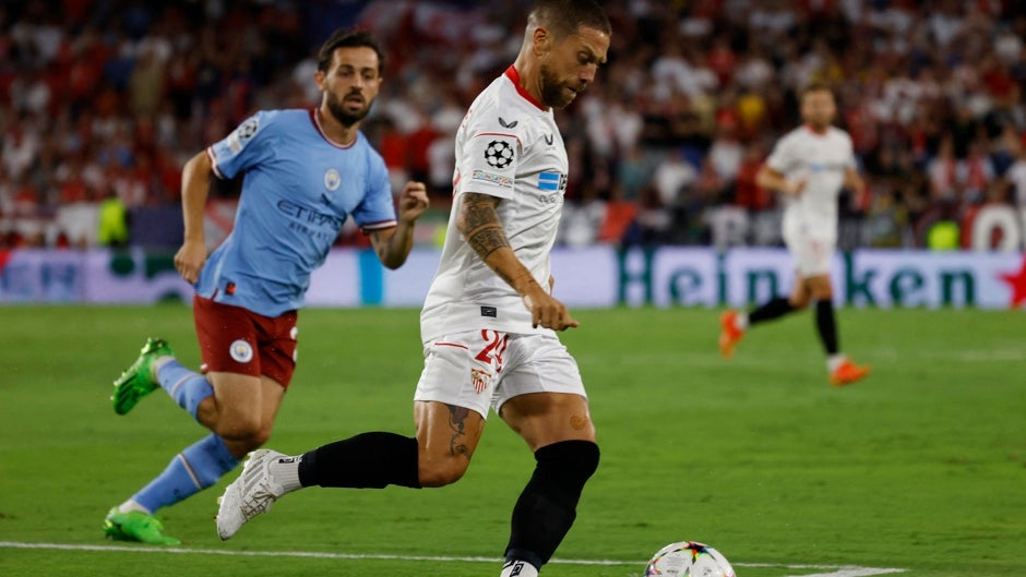 Sevilla - Manchester City: las estadísticas del partido
