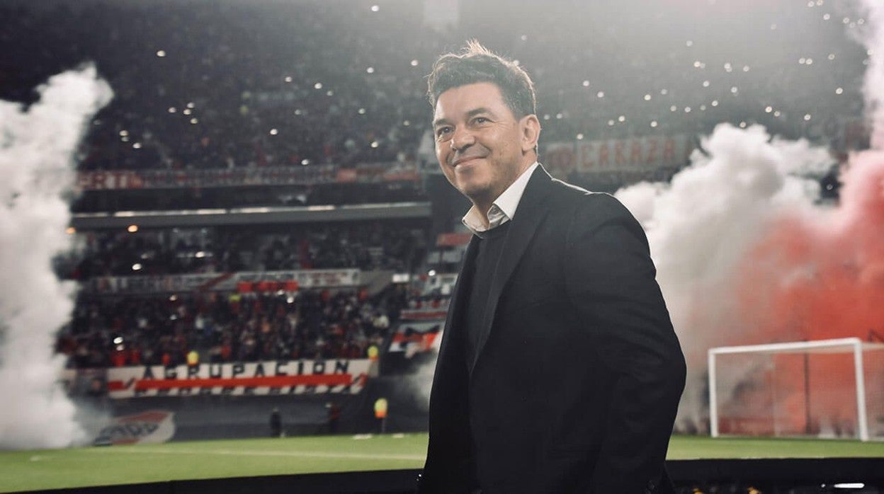 Marcelo Gallardo, técnico de River Plate
