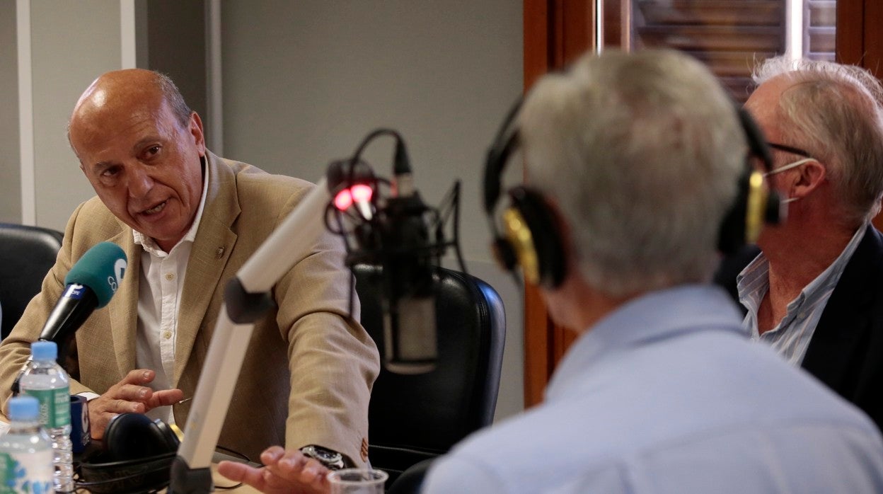 José María del Nido Benavente, expresidente del Sevilla FC, durante una entrevista reciente