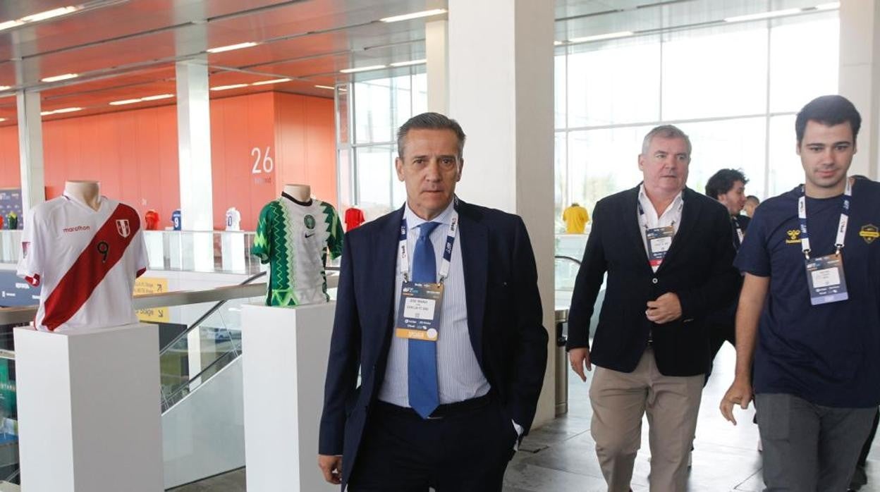 José María Cruz, en el World Football Summit