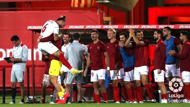 Mallorca - Sevilla: Un tiro a puerta le basta para resurgir (0-1)
