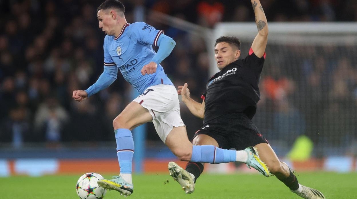 Manchester City - Sevilla, las estadísticas del partido