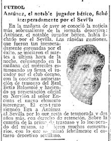 Antúnez, el fichaje que abrió una brecha