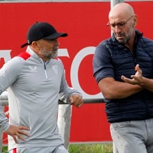 Sampaoli y Monchi