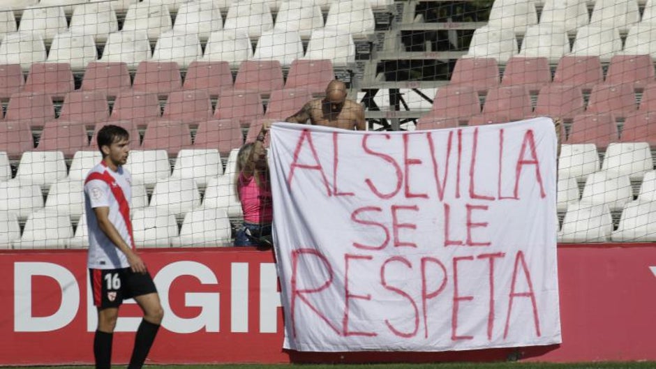 Situación límite del Sevilla Atlético, camino de ser el peor filial sevillista del siglo